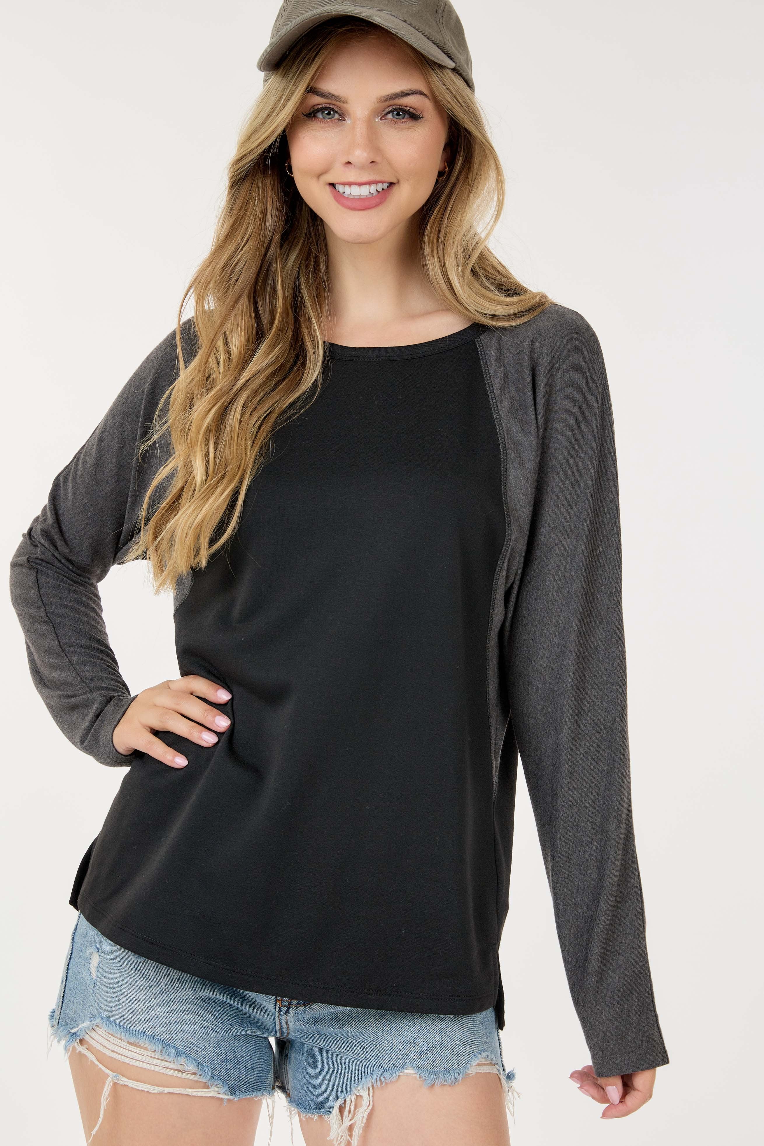 THE PATRICIA (BLACK/GRAY) - XL ONLY