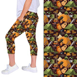 PLUS SIZE CAMPING LEGGING CAPRIS