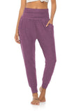 CURVY PURPLE YOGA JOGGERS