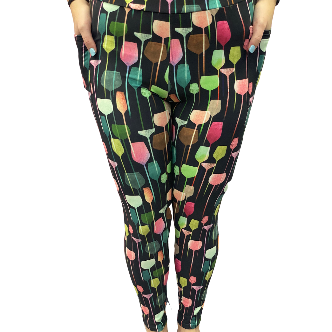 CURVY WINE O'CLOCK WITH POCKETS