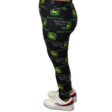 WOMAN WEARING TRACTOR LEGGINGS