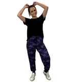 PURPLE CAMOUFLAGE JOGGERS