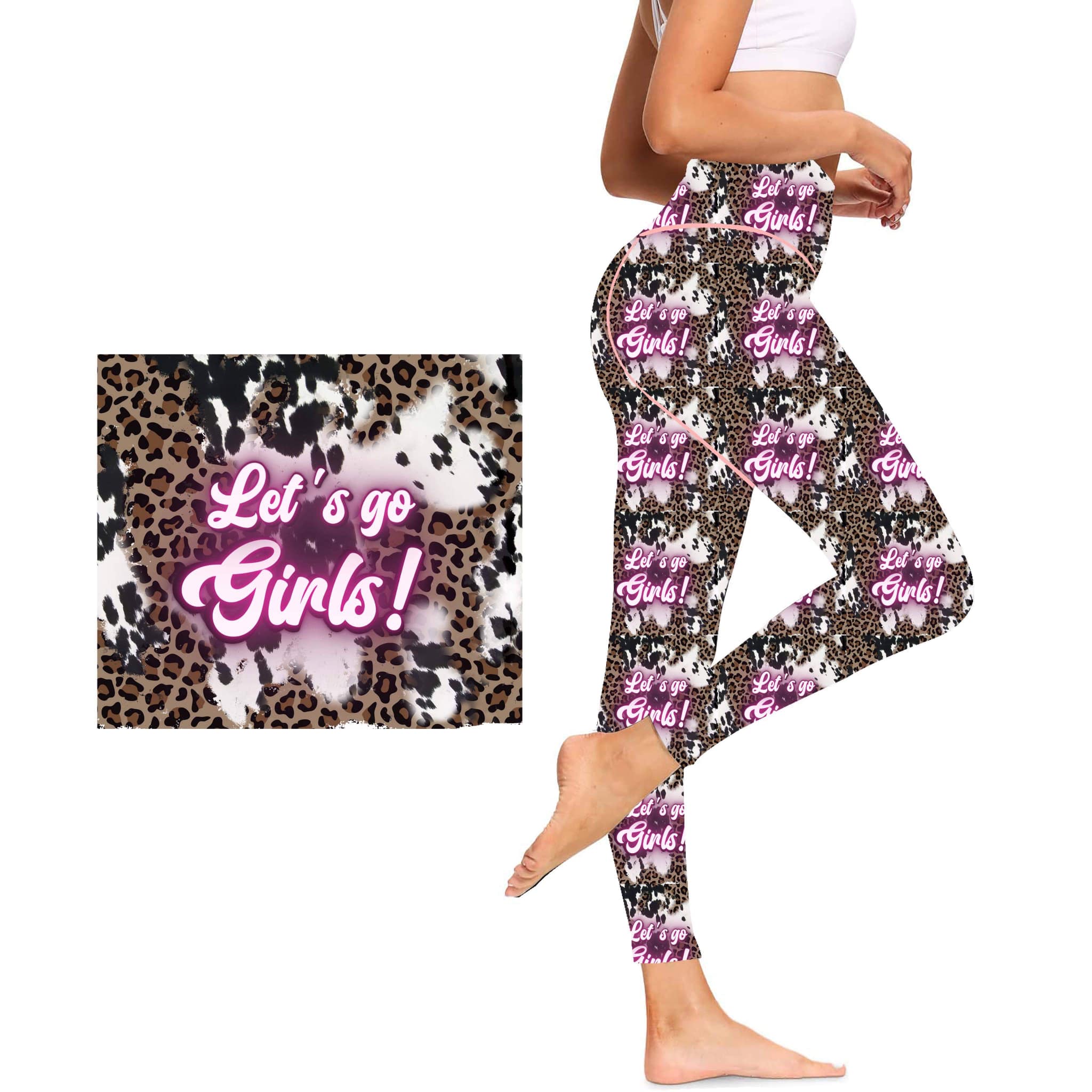 EXTRA CURVY SHANIA TWAIN LEGGINGS