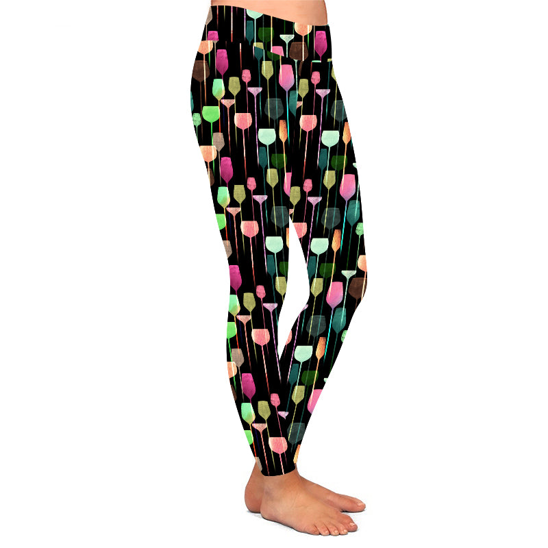 EXTRA CURVY COCKTAIL LEGGINGS