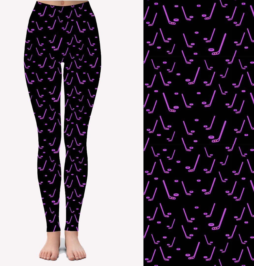 EXTRA CURVY HOCKEY LEGGINGS