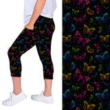 ONE SIZE BUTTERFLY LEGGING CAPRIS