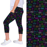 ONE SIZE COCKTAILS LEGGING CAPRIS