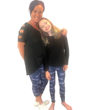 MATCHING MOMMY AND ME DRAGONFLY LEGGINGS