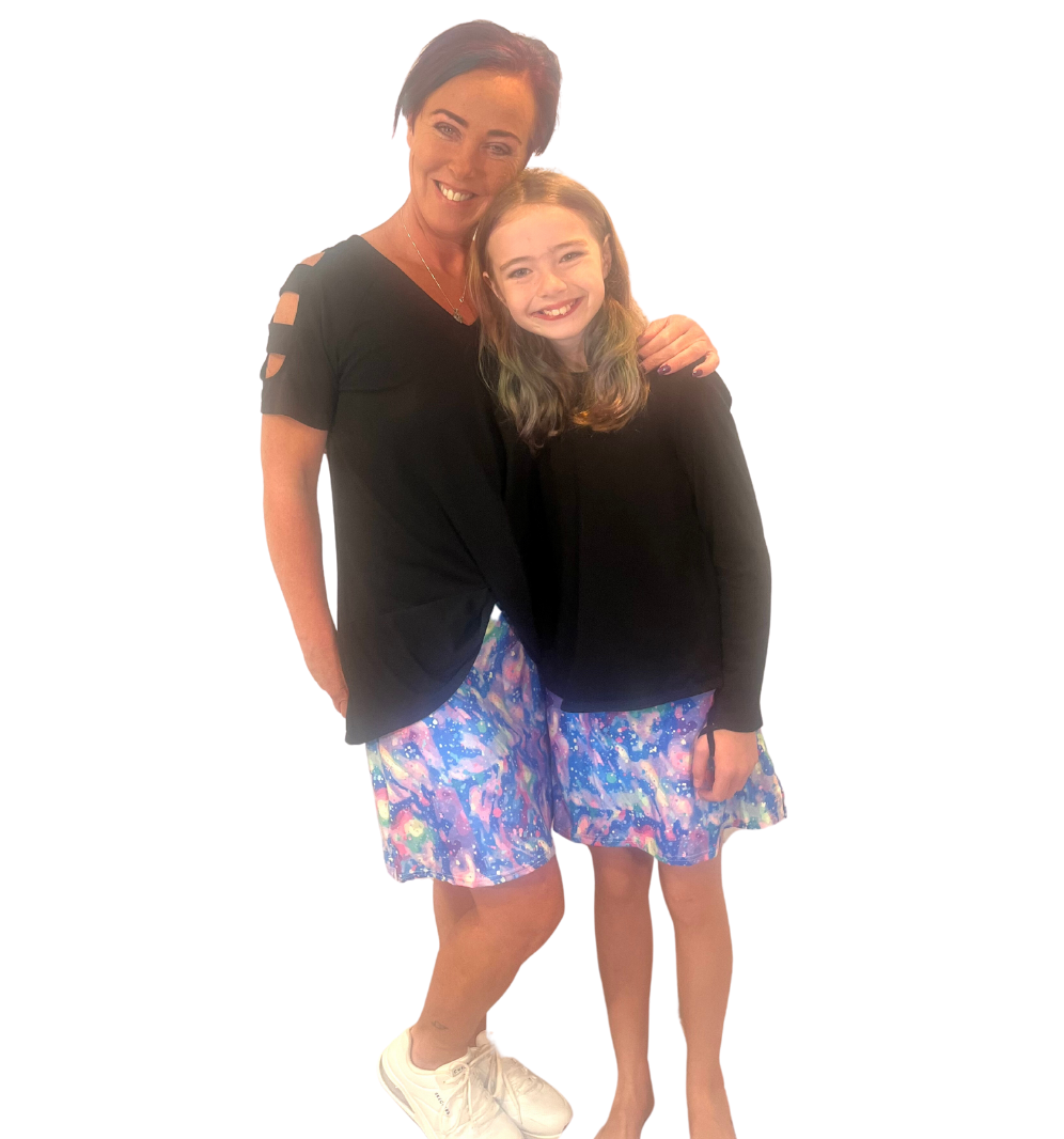 MOMMY AND ME MATCHING SKORTS