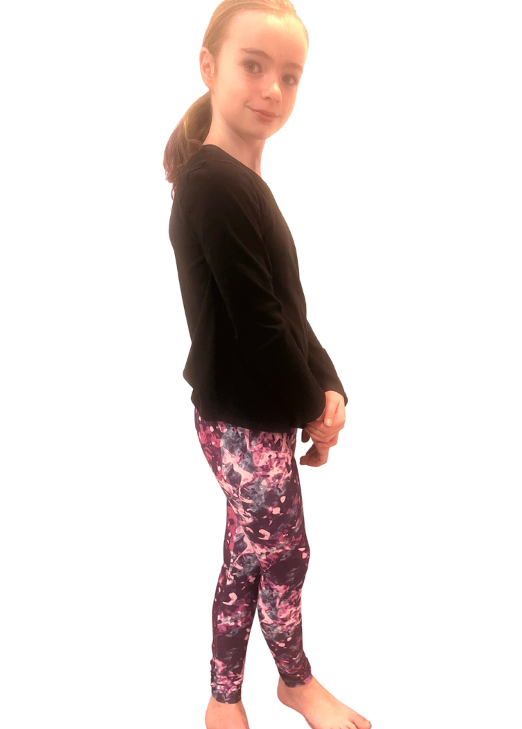 TODDLER SIZE MATCHING MOMMY AND ME PURPLE CAMOUFLAGE LEGGINGS – Luv 21  Leggings & Apparel Inc.