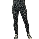 LEGGINGS WITH MUSIC NOTES
