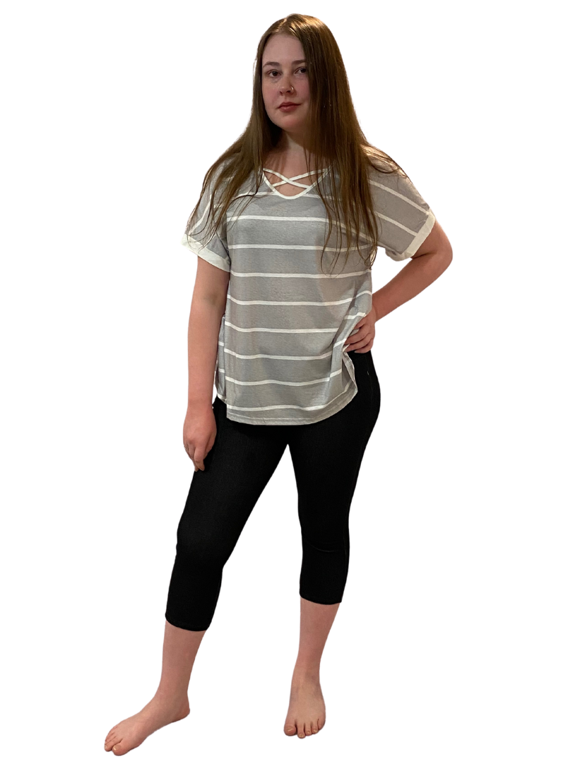 Plus size jegging deals capris