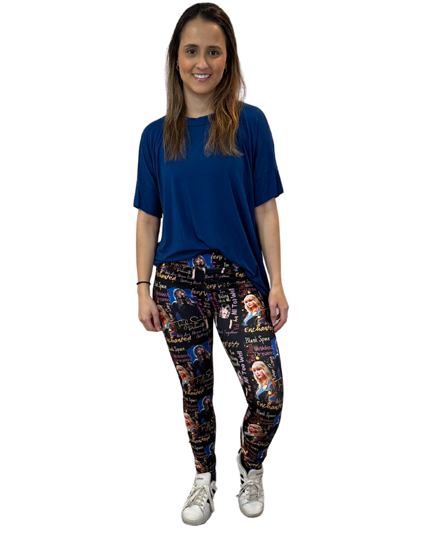 ONE SIZE TAYLOR SWIFT LEGGINGS IN CANADA – Luv 21 Leggings & Apparel Inc.